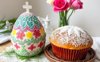 Пасха: кулич и пасха без сахара